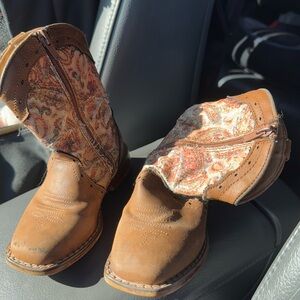 Girls roper boots